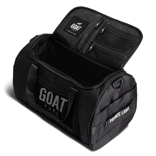 G.O.A.T. Fuel x Private Label Athlete Black Duffle Bag