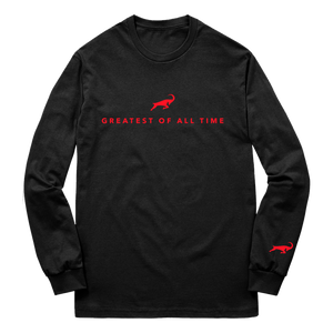 GREATEST OF ALL TIME CREW NECK LONG SLEEVE