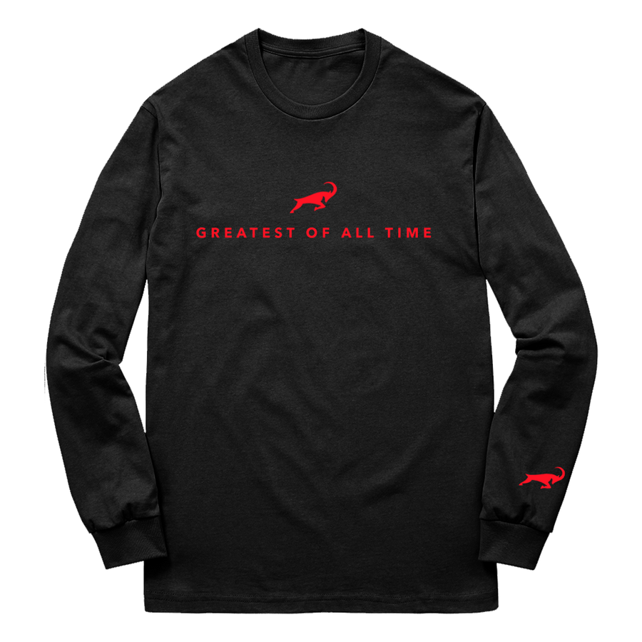 GREATEST OF ALL TIME CREW NECK LONG SLEEVE