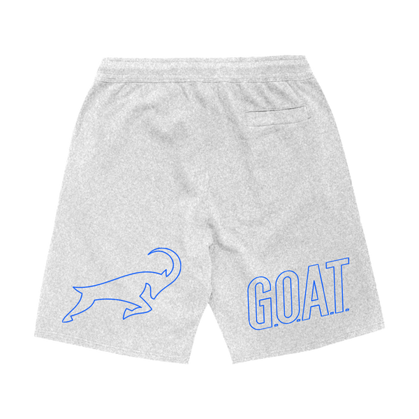 Team G.O.A.T. V2 Athletic Grey Sweat Shorts