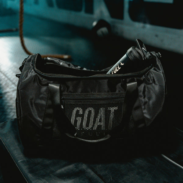 G.O.A.T. Fuel x Private Label Athlete Black Duffle Bag