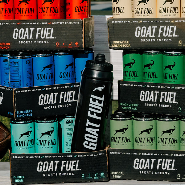 G.O.A.T. Fuel Push Top Sports Bottle