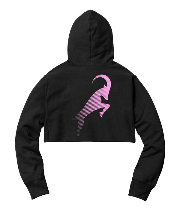 G.O.A.T. Fuel Fader Crop Hoodie (2 Colors)